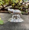 925 Sterling Silver Hindu Religious Elephant Idol Statue 4.1 Cm 11.25 Gm Temple Pooja, Vehicle Vahana of Indra, Silver Collectibles, Hathi