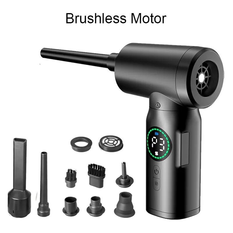 Irishom Air Duster 2-in-1 - Elektrischer Staubwedel Mit 67000 U/min