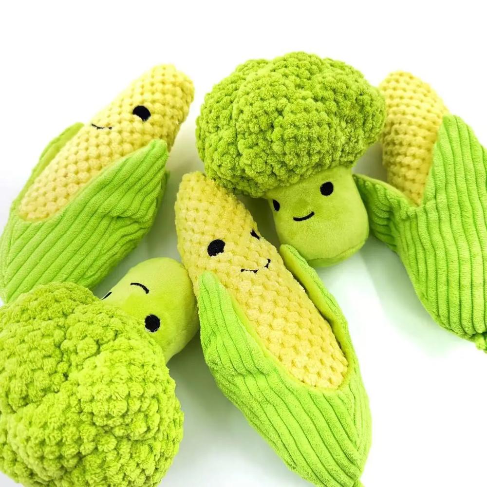 Pet Plush Toy - Squeaky, Bite-Resistant, Anxiety Relief, Interactive Chew Toy for Dogs, Puppies, Small/Medium Breeds