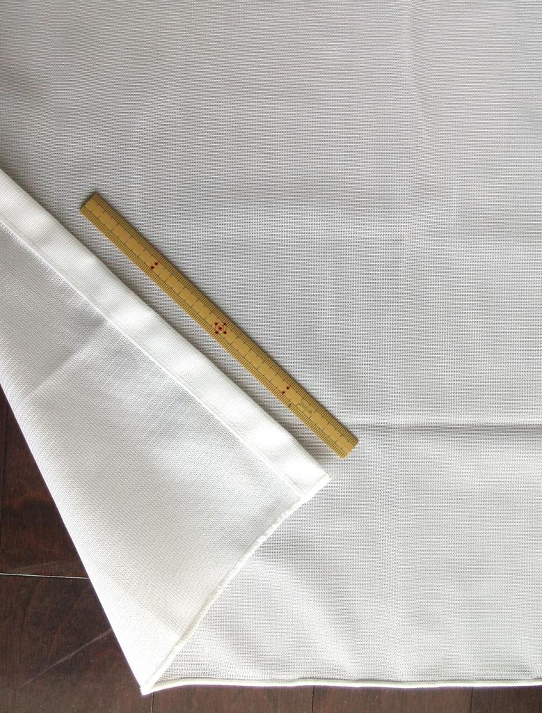 In Mirror Lace Cafe Curtain 140cm X Length [Made Japan] Flame-retardant UV-cut (M-127) Off-white (Width 110cm)