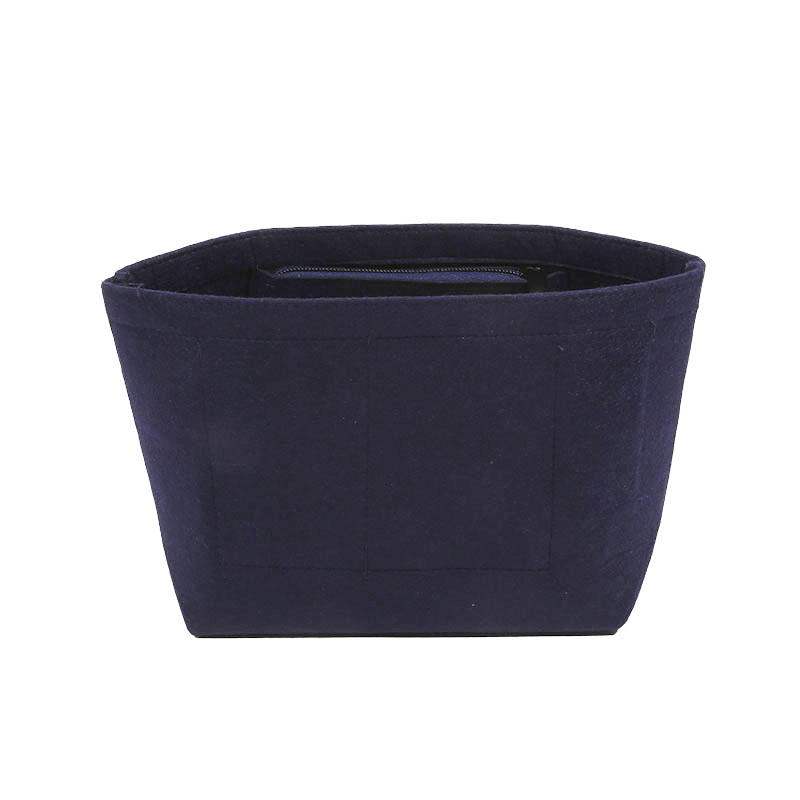 Felt Insert Bag Cosmetic Organizer Insert For Goyard Tote,Makeup Bags With Zipper, Inner Pouch Fit Luxury Handbags For Women