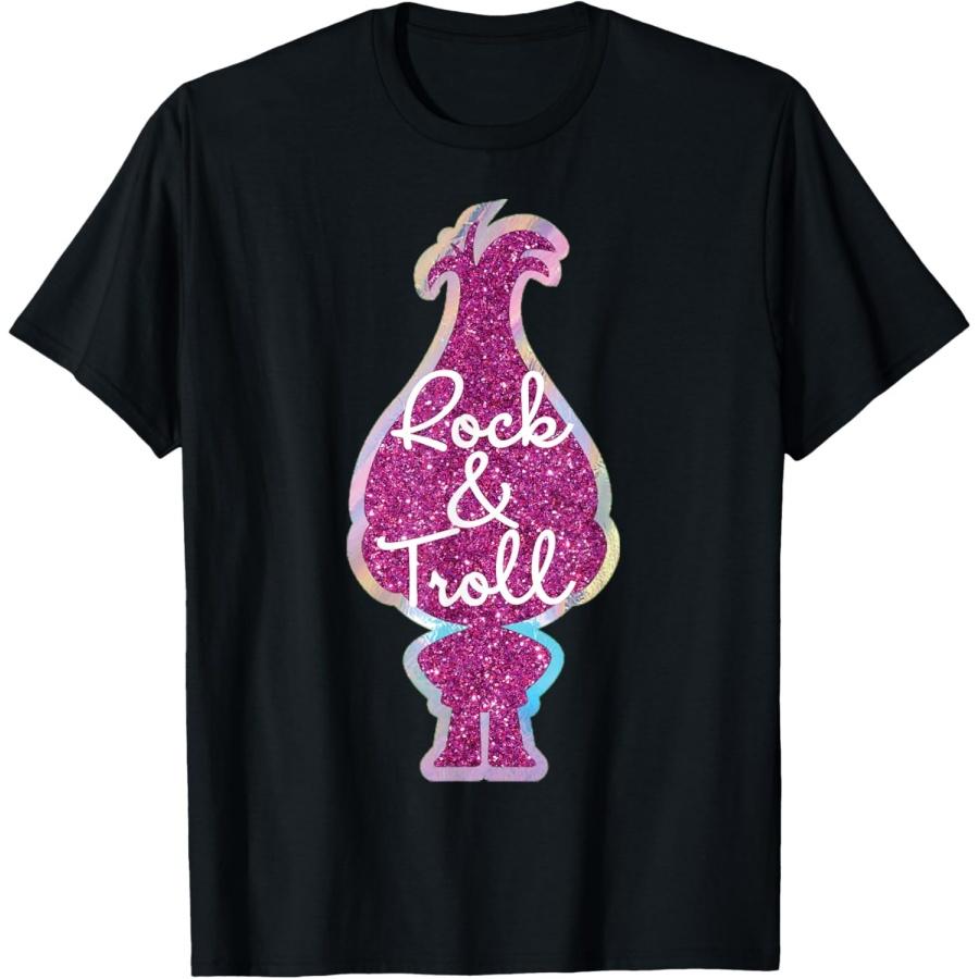 DreamWorks Trolls Rock & Troll Sparkle T-Shirt S
