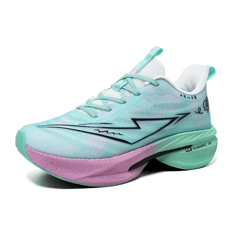Spring and summer running shoes carbon board really burst sole primary and secondary school students youth sports shoes physical education class long-