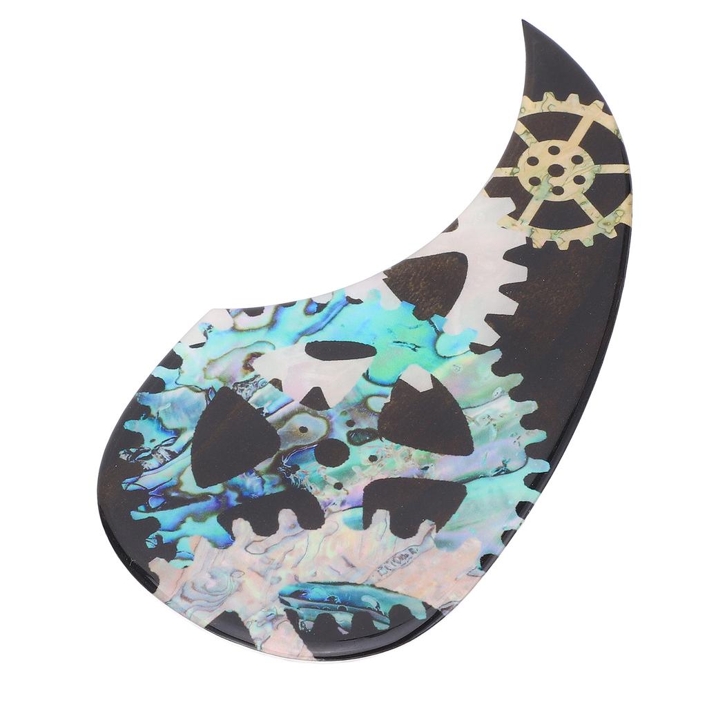Acoustic Guitar Pickguard Self Adhesive Guitar Scratch Guard Plate Guitar Replacement Parts for Acou