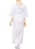 Kyoetsu Kimono Undergarment Set Hem and Fukusuke Tabi Size L Tabi Size Women's 3-Piece (Undergarment, Guard, Socks) (Undergarment, + Socks, 24.5cm)