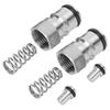 Ball Lock Keg Post Parts Stainless Steel Poppets Springs Gas Liquid 19 32in‑18 Female Thread