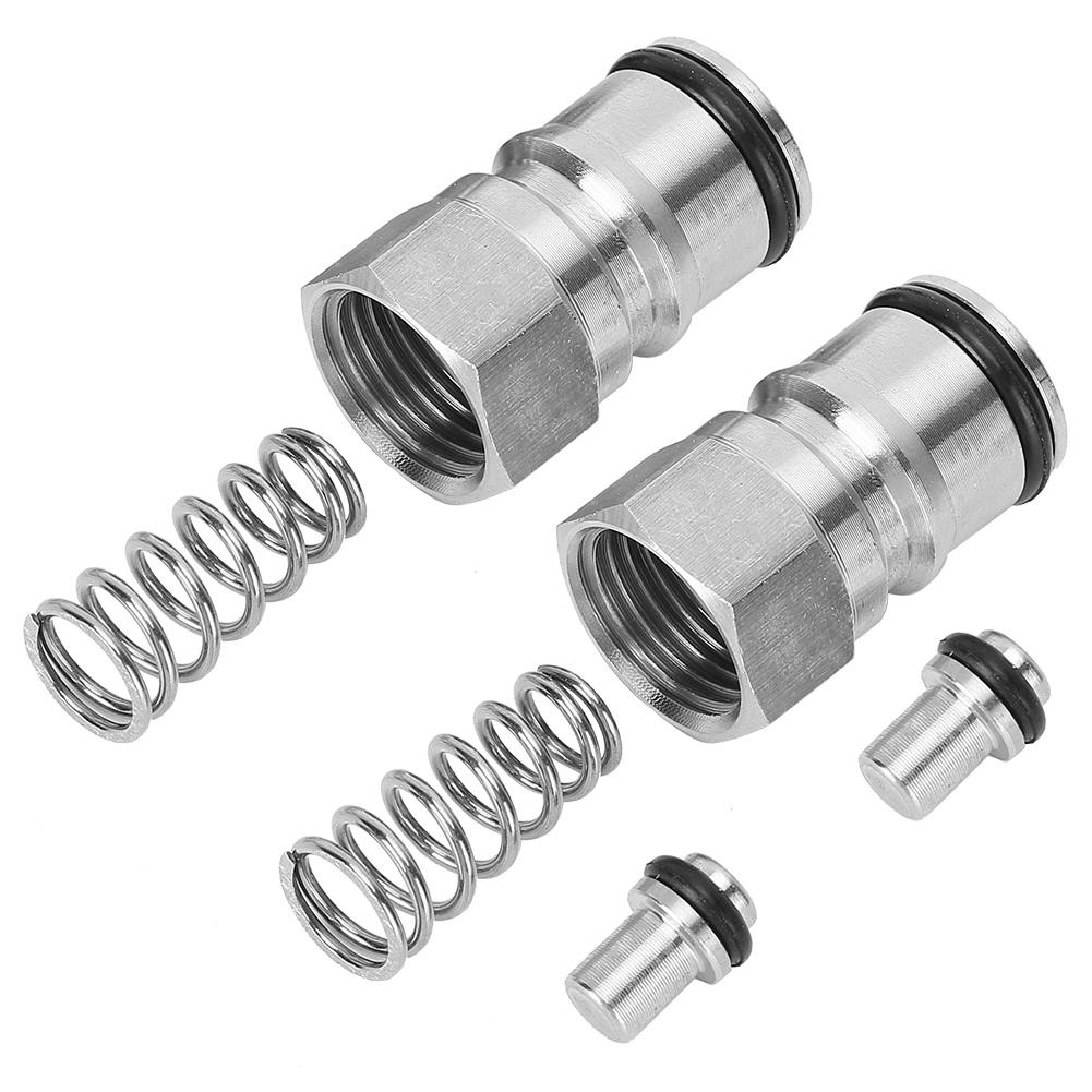 Ball Lock Keg Post Parts Stainless Steel Poppets Springs Gas Liquid 19 32in‑18 Female Thread