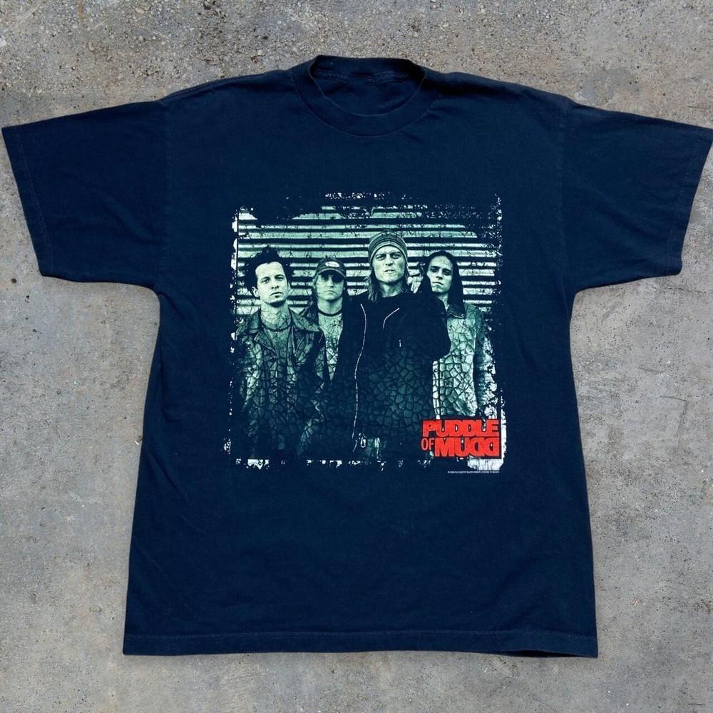 Vtg Puddle of Mudd Band Music Tour Cotton Black S-5XL Unisex Shirt TR317 Unisex T-Shirt XXXXL