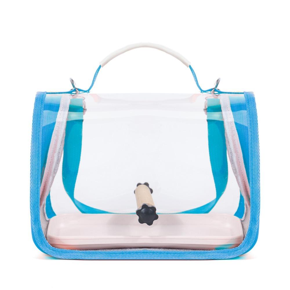 Foldable Bird Travel Bag Ventilated Birdcage Carry Bag Pet Supplies Bird Out Bag  Outdoor