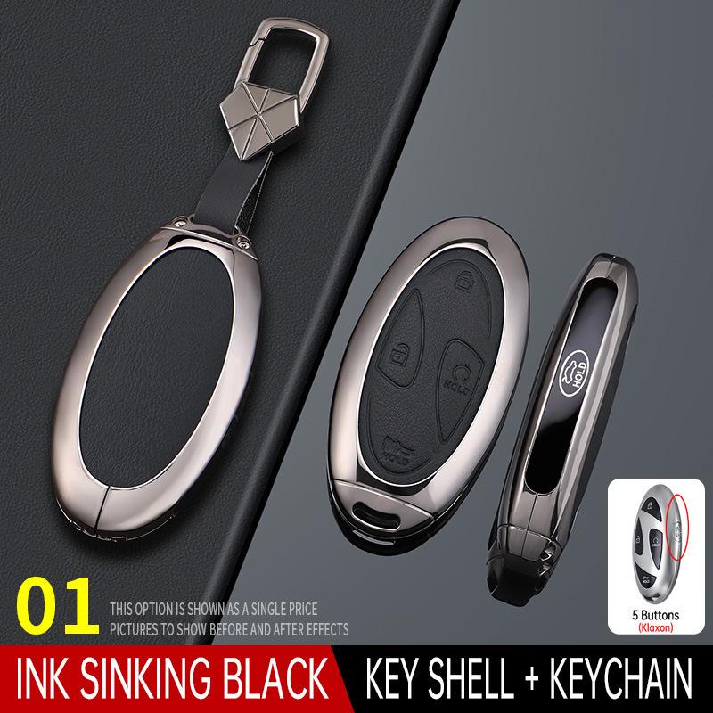 Compatible Key Case for Hyundai Tucson, Sonata, Encino, Santa Fe, Elantra - 11th Gen Models (Unisex).