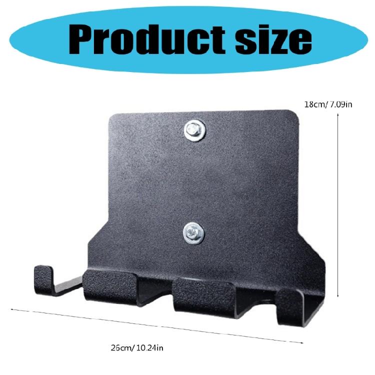 Heavy Duty Barbell Holder Space Saving Home Gym Bar Holder Wall Mount 3 Bar Barbell Storage Rack Easy To Install