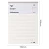 Deli 16K Single-Line Letter/Draft Paper, 15-Pack