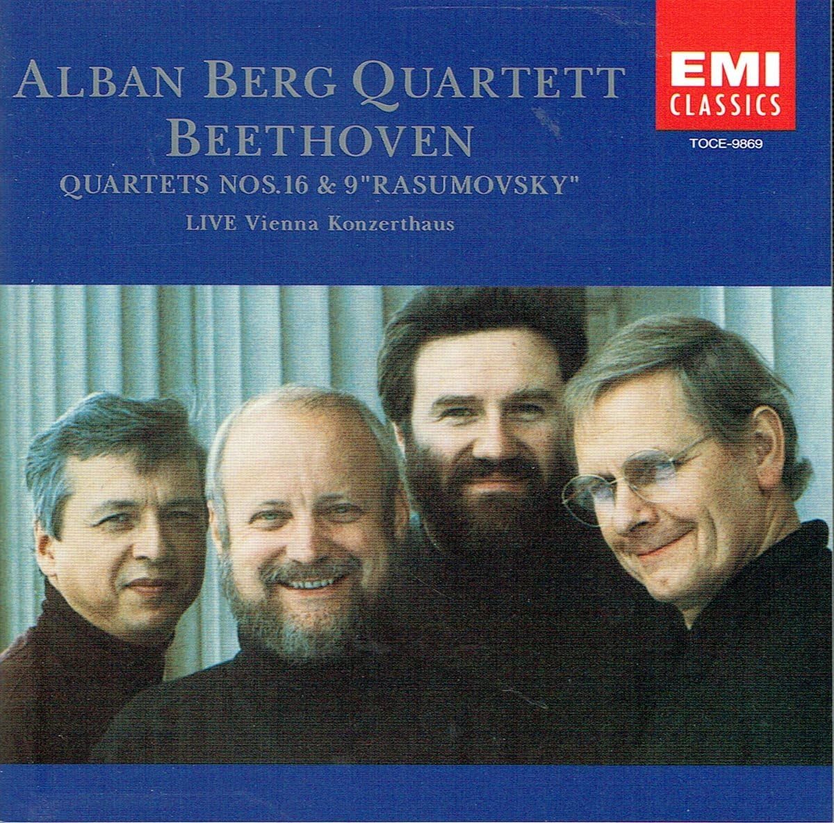 

CD ALBAN BERG QUARTET; BEETHOVEN - Beethoven: String Quartet No. 16, S TOCE9869 Japan Classical Used
