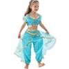 Dressy Daisy Toddler Girl Desert Princess Costume Cosplay Skirt Dress Blue Size 8-9 Years 130