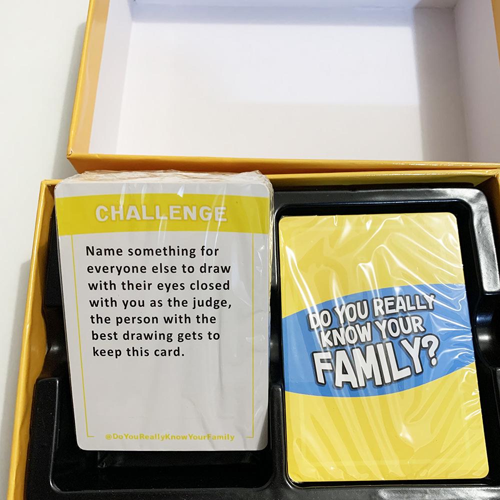 Xin Xin: Do You Really Know Your Family? - Family Gathering Game Cards