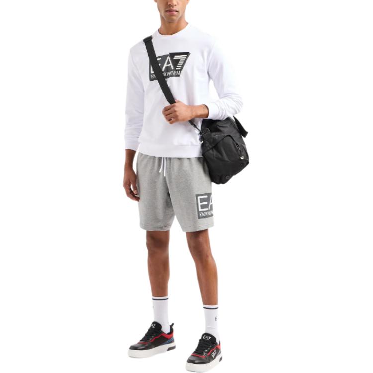 EMPORIO ARMANI EA7 SS24 Casual Shorts Men's Gray 3DPS63-PJ05Z-3905