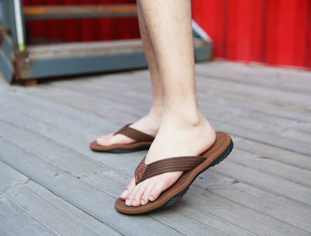 Beach Thick for Everyday and Tropical Vacations Japanese Shoe [sort] Men's Sandals, Stylish, Lightweight, Sole, Drainage, Quick-Drying, Amphibious,