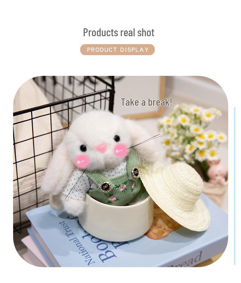 Pastoral Little Rabbit Comfort Doll - Stuffed Toy & Pendant