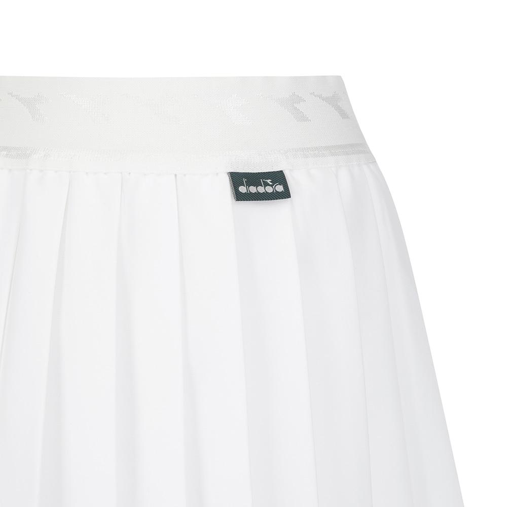 diadora Primavera Pleated Skirt Off White