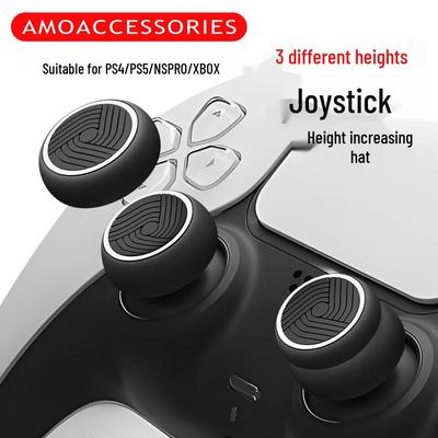 Silicone Joystick Caps for PS4/PS5/Xbox Controllers - Esports Heightening Accessories
