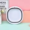Plastic Folding Basins Portable Wash Basins Folding Laundry Tub Adult Baby Bath Basin Bathroom Kitchen Accessories Wash Basin