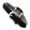 Les Trésors De Lily [H9835] - Designer Bracelet 'Babouchka' Black Silver