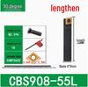 45°/90° Rough Boring Bar Holder with Replaceable Head & CBS/BSB Cutter