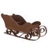 Christmas Sled Car Ornament Gift Plastic Sled Car Ski Car Small Ornament Children's Gift Desktop Decoration