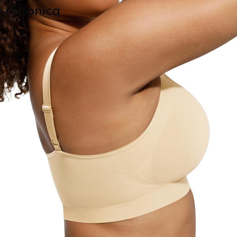 Soutien-gorge de sport sans couture, taille européenne, bonnet CDE, débardeur de yoga, confortable, sous-vêtement, tailles M à 2XL Plus