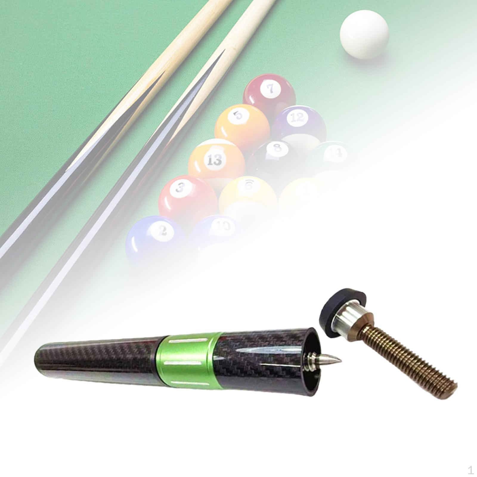 

Удлинитель для бильярдного кия, удлинитель для пула, портативный инструмент для обучения зелёный