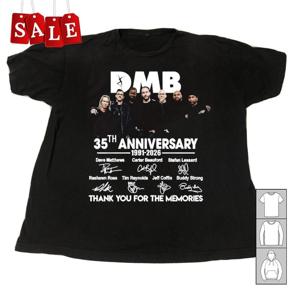 

New Dave Matthews 35th anniversary Gift For Fans Unisex S-5XL Shirt UK227 Unisex T-Shirt M