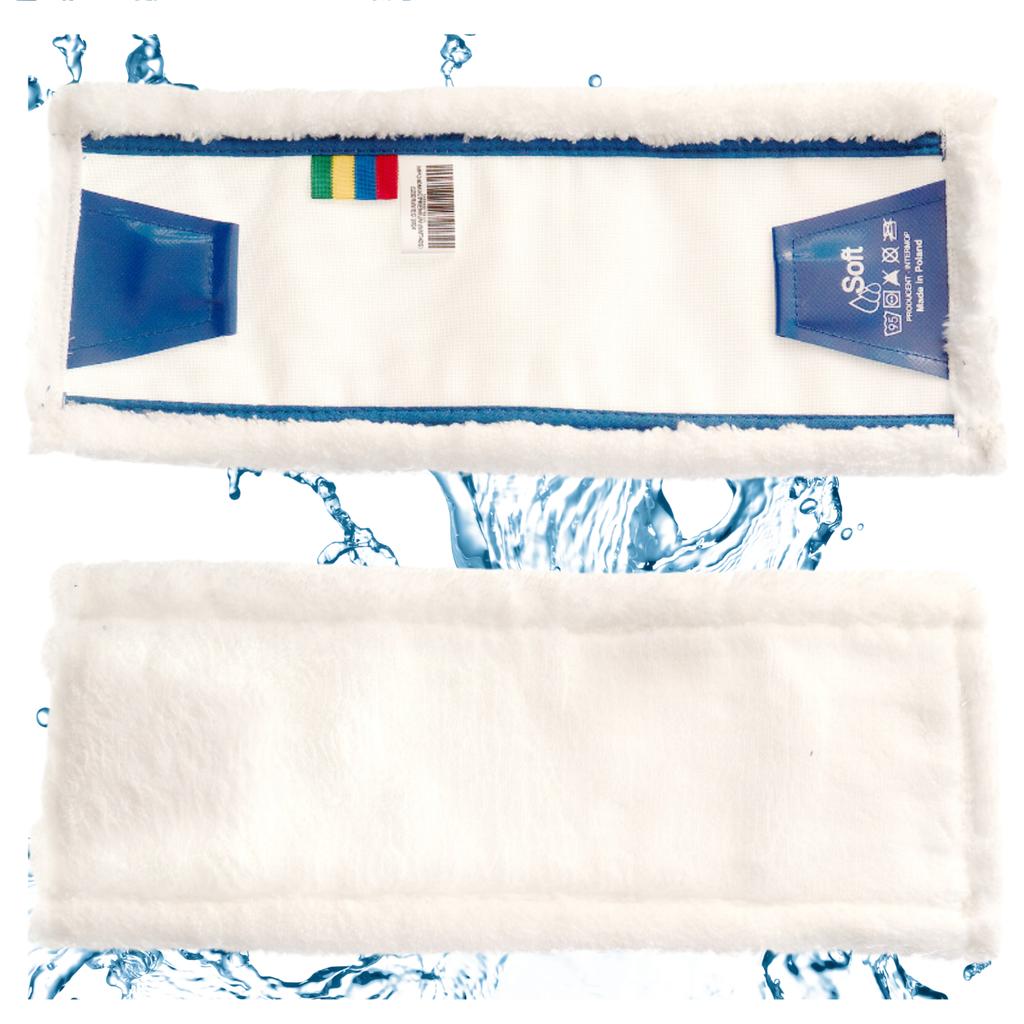 Mop Płaski Cliper 40Cm Mikrofaza Premium (Mmt40S)