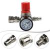 1/4 Air Pressure Regulator Pressure Reducer Pressure Control Valve With Pressure Gauge 175PSI For Air Compressor Pressure Switch