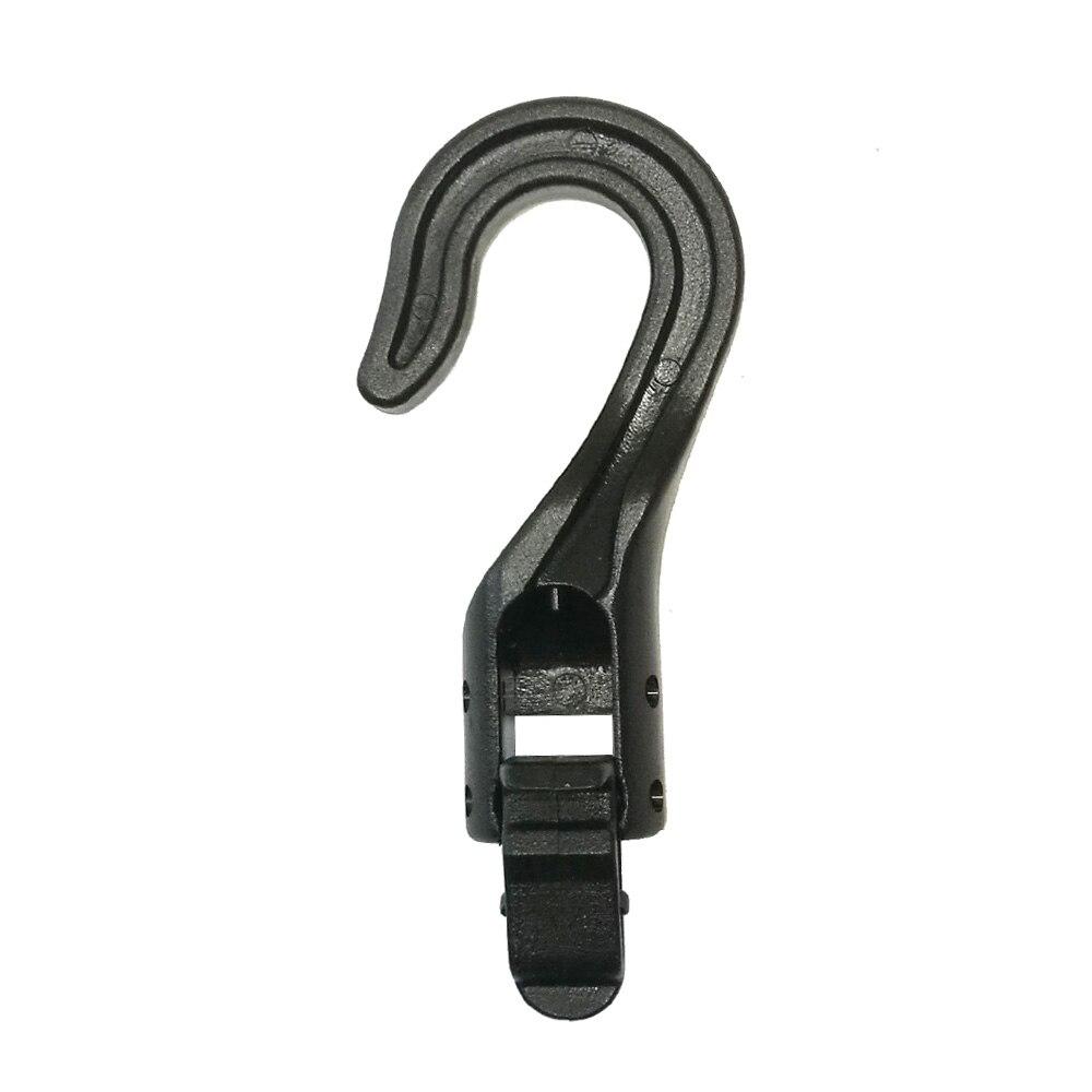 10Pc Open End Cord Hooks Snap Boat Kayak Motorcycle Rope Buckle Camping Tent Hoo