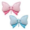 10Pcs Bow-knot Balloons Creative Shape Vibrant Color Stunning Visual Effect Anti-explosion Extra-large Shiny Bow-knot Party Balloons Decorations