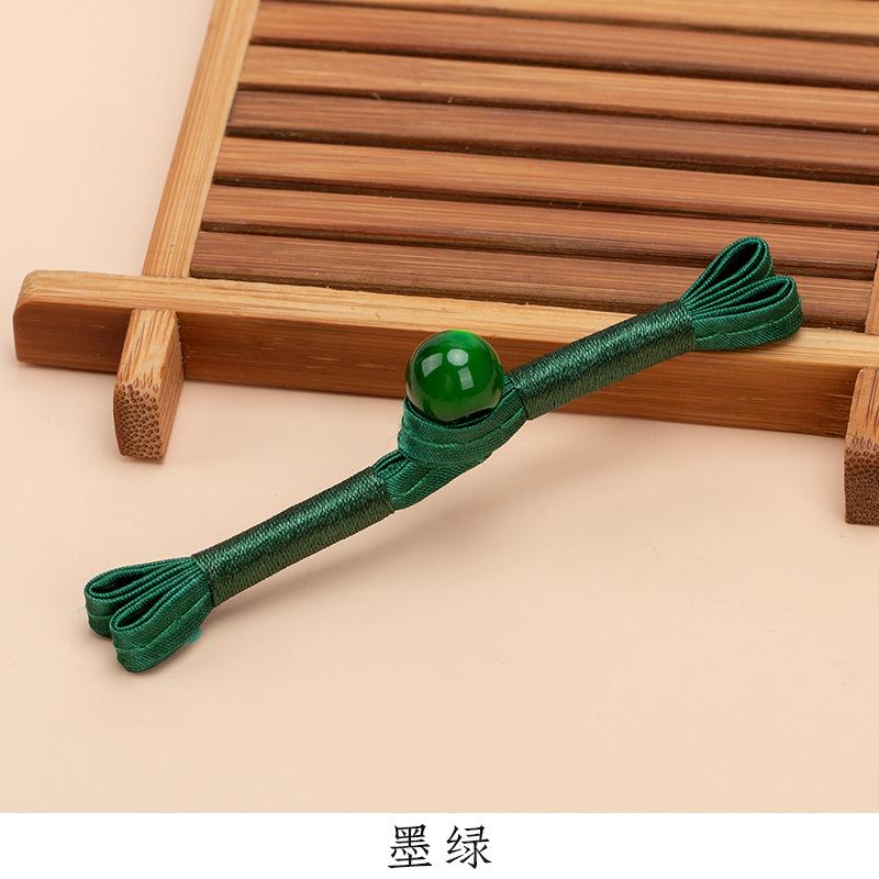 5 Pair Cheongsam Buckle Button Retro Dovetail Winding One-word Buckle Tang Clothing Hanfu Hand-woven Button Accessories