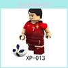 Leo Messi Neymar Cristiano Ronaldo Plastic Football Figurine Blocks Building