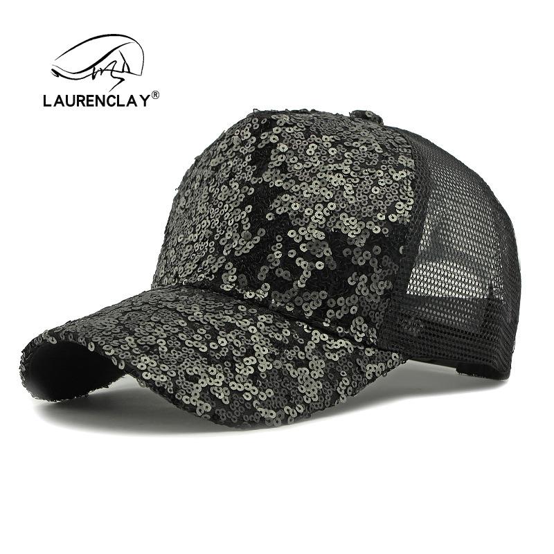 

High Top Hat Women s Outdoor Sunscreen Sun Hat Casual Versatile Sequin Cap Breathable Hard Top Baseball Cap Women Adjustable