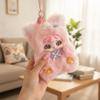 Hangings Decoration Vinyl Face Plush Toys Stuffed Animal Plush Forest Doll  Bag Charm
