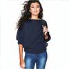 Sleeve Womens Long Baggy Ladies Pullover Top Knitted Oversized Sweater Jumper
