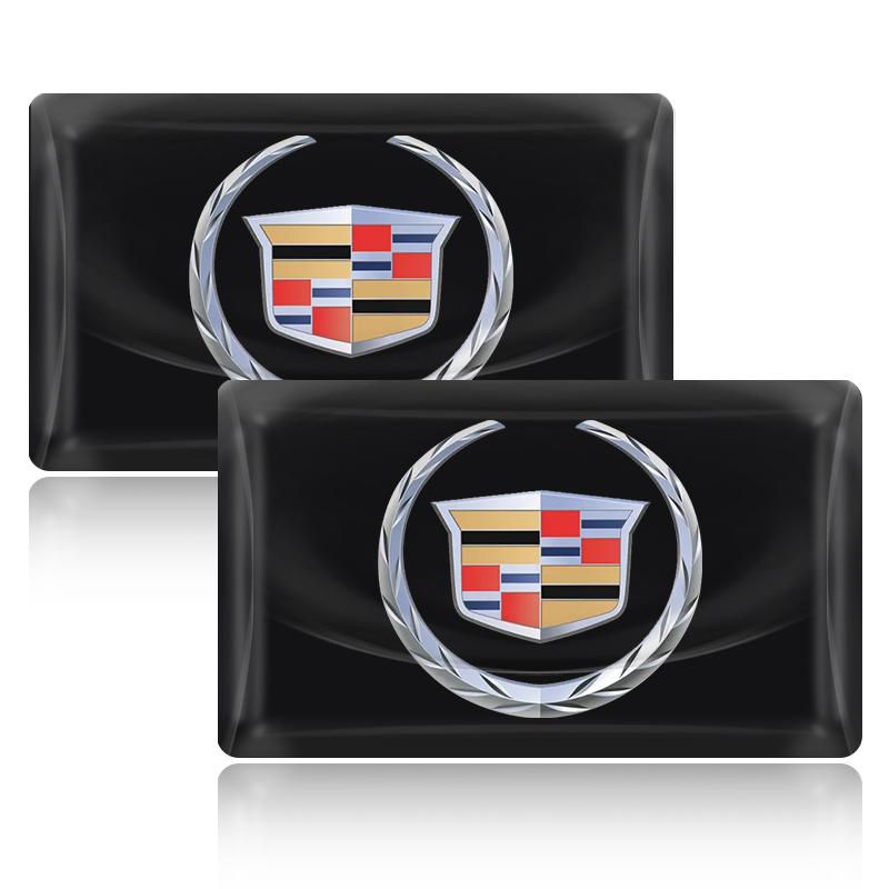 Metal Car Badge Steering Wheel Dashboard Decor Hub Caps Center Sticker For Cadillac XT5 XTS CTS BLS SLS DTS SRX Escalade Tiburon Deville