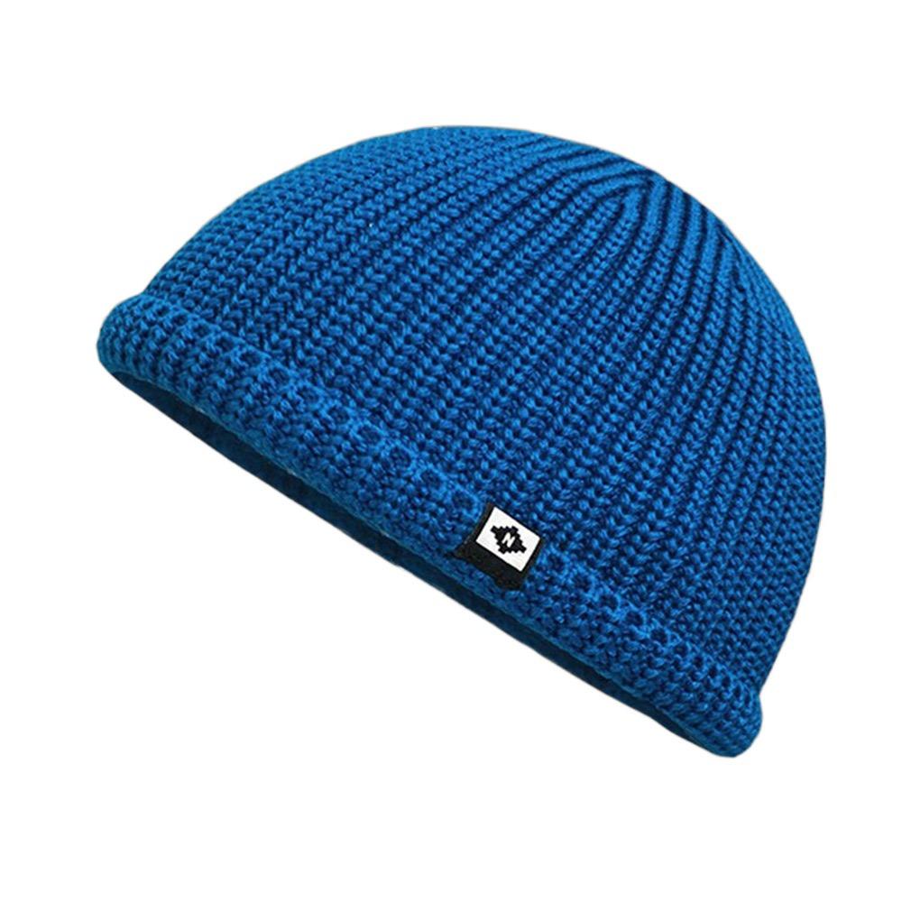 Soft Knitted Hat Windproof Hip Hop Hat Autumn Winter Hat Thickened Cold Cap Warm Bonnets Outdoor Pullover Hat