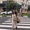 2025 Autumn Hepburn-Style Knit Sweater and Skirt Set for Women