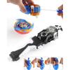 Bey Battling Bay Blades and Launcher Toy Set 8 Metal Fusion Spinning Tops 2 Launchers 1 Grip Burst Tops Burst Tops Gyro Combat Game for 8-12 Toy Gift