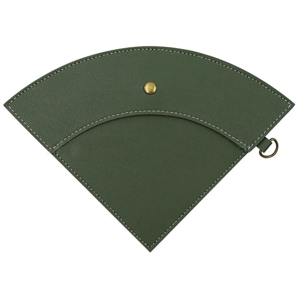 PU Leather Coffee Filter Paper Storage Bag for Coffee Dripper Coffee Filter Paper Holder Organizer for Coffee Shop Home Camping