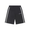 Converse Cotton Short Asia Sizing 'Black' Unisex 10027236-A01