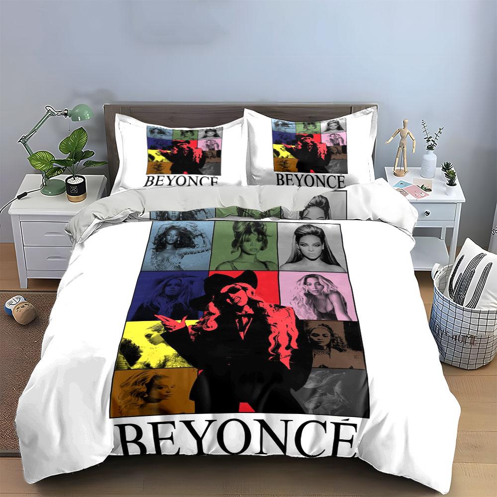 Pop Icon Collage Bedding Set Bedding Duvet Cover Set Duvet Cover Pillowcases  (1*Duvet Cover 2*Pillowcases, Without Duvet Insert)