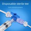 Animal Ruhr three-way valve disposable pet infusion consumables with independent sterilization packaging