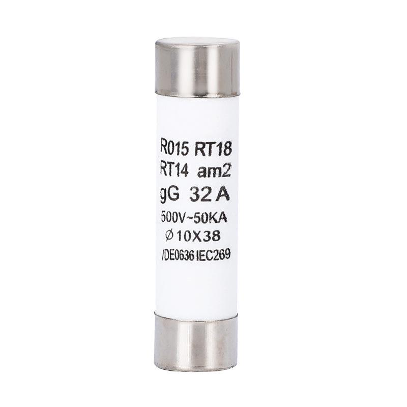 RO15 Seramik Sigorta 500V, 1-32A, 10x38mm (modeller: RT18, RT14)