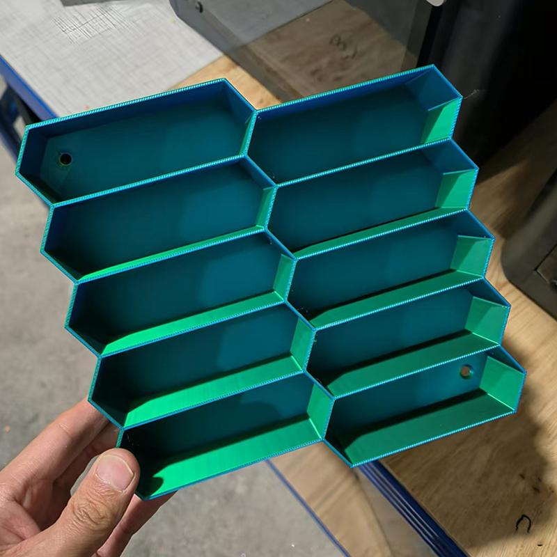 3D Printing Car Model Display Rack Creative 10 Grids Cars Model Storage Box Save Space Large Capacity Collection Show Holder